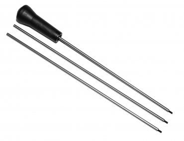 3 Piece Cleaning Rod, cal .22 lr to 6,5 mm