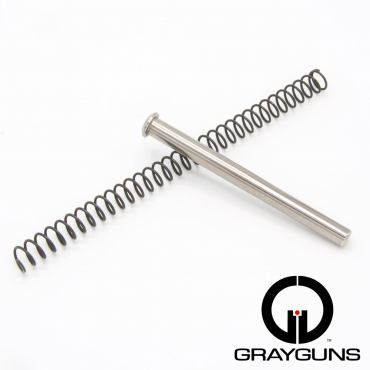 Custom Fat Stainless Steel Guide Rod - (P320F with Recoil Spring)
