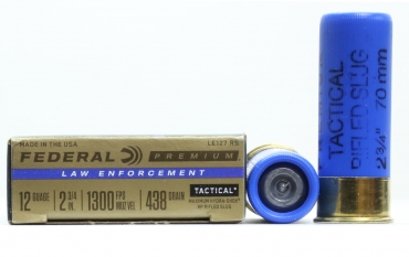 Federal Tactical® Rifled Slug12ga 2-3/4" 50rds