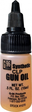 G96 Military Approved Synthetic CLP Gun Oil - 0.5 oz.