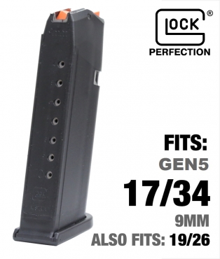 GEN 5 G17, G34 9mm Factory Magazine