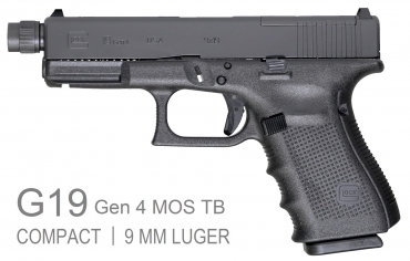 Glock G19 Gen 4 MOS TB
