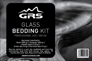 GRS Glass Bedding Kit 500gr - Nordic Marksman Inc.