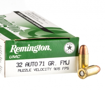 Remington 32 ACP 71gr FMJ