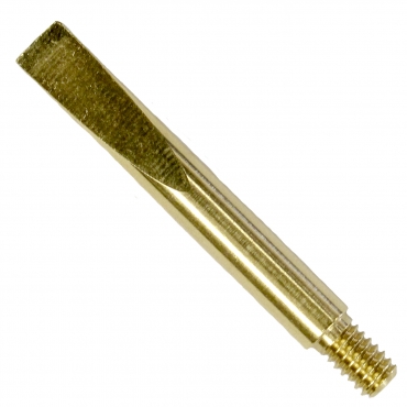 Small Brass Scraper with 8-32 Threads